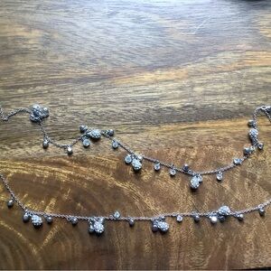 Ann Taylor Pave ball with rhinstones